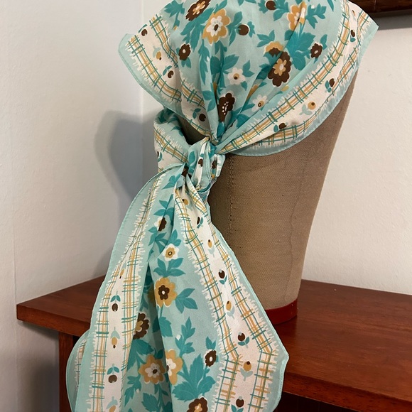 Mod Mary Quant original vintage neckerchief scarf headband groovy hippie London - Picture 8 of 13